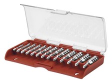 Tipton Ultra Jag Set with 13 Caliber Specific Cleaning Jags and Storage Case ...