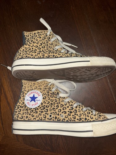 Converse Chuck Taylor All Star High Top Leopardenmuster Sneaker Unisex 6 / 8 - Bild 8 von 10