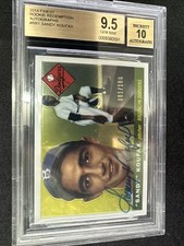 2014 SANDY KOUFAX TOPPS FINEST RC REPRINT AUTO BGS 9.5 GEM MINT 1955 1/99!  1/1