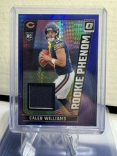 2024 Panini Donruss Optic Rookie Phenom Caleb Williams #RPB-CWS Blue Hyper (RC)