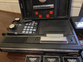 Colecovision Console Bundle Rollerball Lot With 8 Games 100% TESTED WORKING