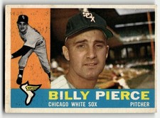 1960 Topps Billy Pierce #150 Chicago White Sox MID HIGHER GRADE NO CREASES