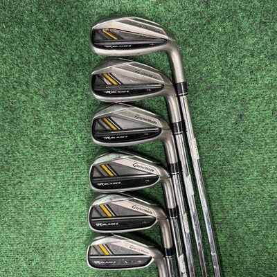 TaylorMade RBladez HL Golf 5-PW Iron Set RocketFuel 85g Steel Regular Flex RH