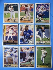 1995 COLLECTOR'S CHOICE GOLD SIGNED MLB 15 CARD LOT NM-MINT or better 2.00 Ship 