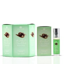 Choco Musk Pistachio Box of 6 Al Rehab Perfume Roll On Oil CPO 6mL