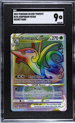 Serperior VSTAR graded SGC 9 for sale on eBay