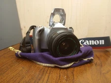 Used Canon EOS Digital Rebel TI Digital SLR Camera+ Canon 35-80mm Lens + Strap
