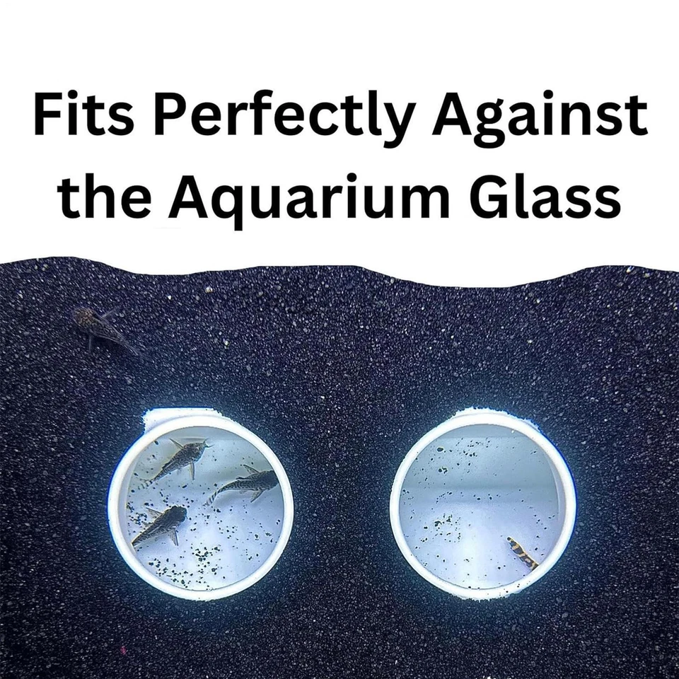 Aquarium Underground Tunnel Cave Natural Curve Two Hole Viewing Decoration Hideo - Image 2 of 4