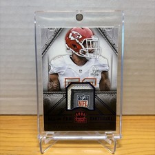 2014 Panini Crown Royale DERRICK JOHNSON All Pro NFL Shield Patch 1/1 Chiefs
