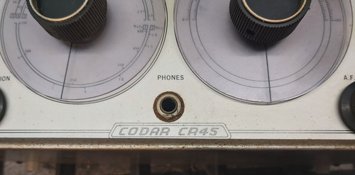 RECEPTOR RADIOAFICIONADO CODAR CR45 VINTAGE - Imagen 3 de 7