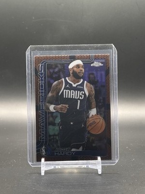2025-26 Topps Chrome Basketball Refractor Jaden Hardy #60 Dallas Mavericks