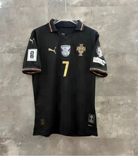 Ronaldo Portugal 2026 WCQ Black Professional Vapor Jersey (ARRIVES BEFORE XMAS)