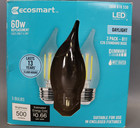 60-Watt Equivalent BA11 Dimmable Edison LED Light Bulb Daylight (3-Pack)