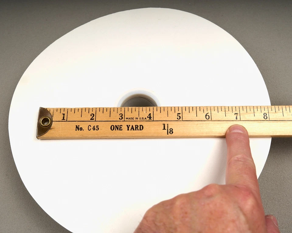 Vintage Velvet Ribbon Dark Brown 1.5" Nylon Made England 22.5 Yards - Image 4 of 4