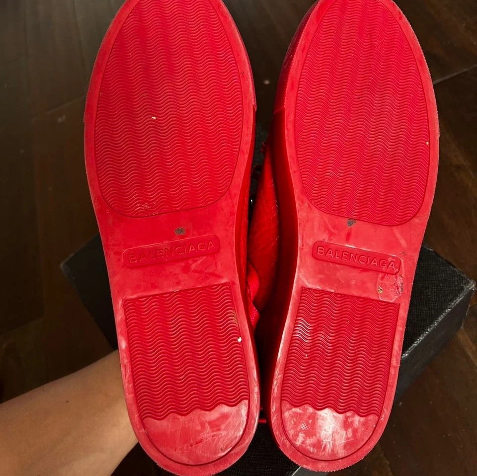 Zapatillas altas Balenciaga Arena - Rojo - Talla EU/UK 44 US 10.5 Sin caja Foto 4 de 4