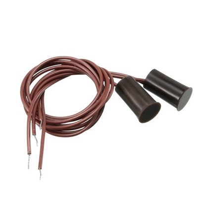 2pcs NC Recessed Wired Security Contact Sensor Alarm RC-33 Magnetic Reed Switch