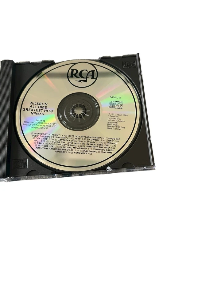 HARRY NILSSON "ALL TIME GREATEST HITS (CD) Singer/Songwriter 20 Tracks Foto 4 de 4