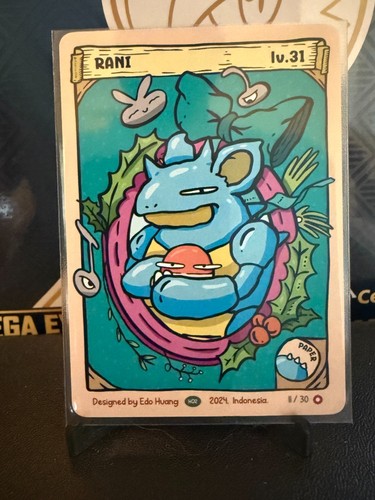 Pokkedo Weihnachten V2 Pokemon Fan Art **Wählen Sie Ihre Karte** - Bild 9 von 16