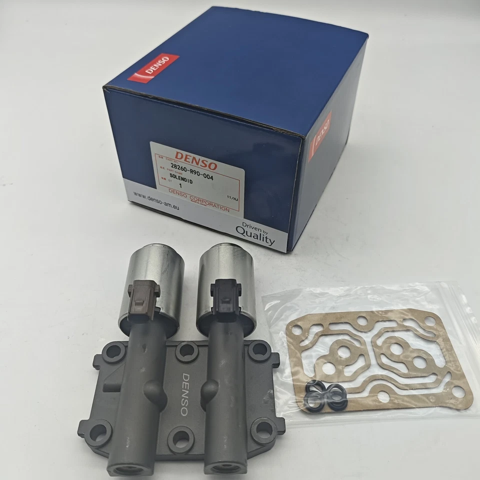 New DENSO Transmission Dual Linear Shift Solenoid 28260-R90-004 Honda CR-V Foto 2 de 4