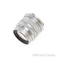 Leica Summarit M 5cm 50mm F1.5 Lens light scratches  GOOD 