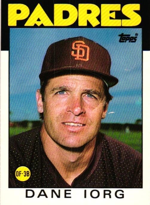 1986 Topps Traded - Dane Iorg #49T