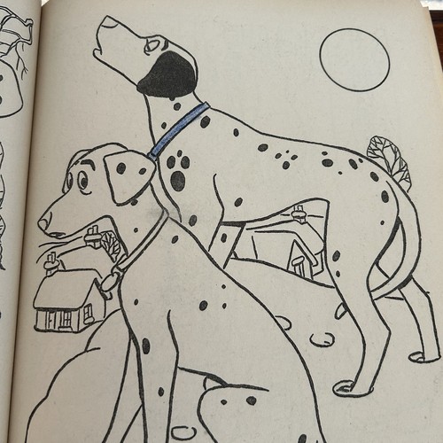 Vtg 1960 Disney One Hundred and One Dalmatians Coloring Book Activity Booklet  - Imagen 4 de 7