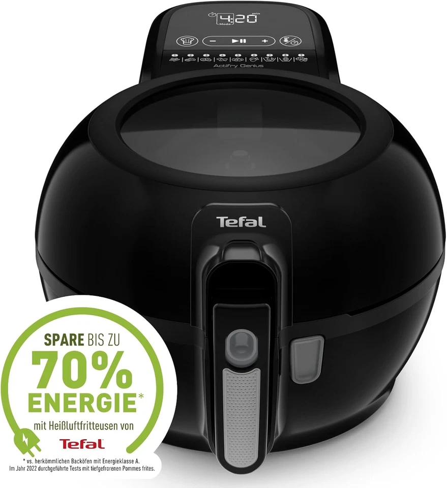 Tefal FZ 773815 ActiFry Genius Smart Heißluftfritteuse 1,2 kg für 6 Personen - Bild 4 von 4