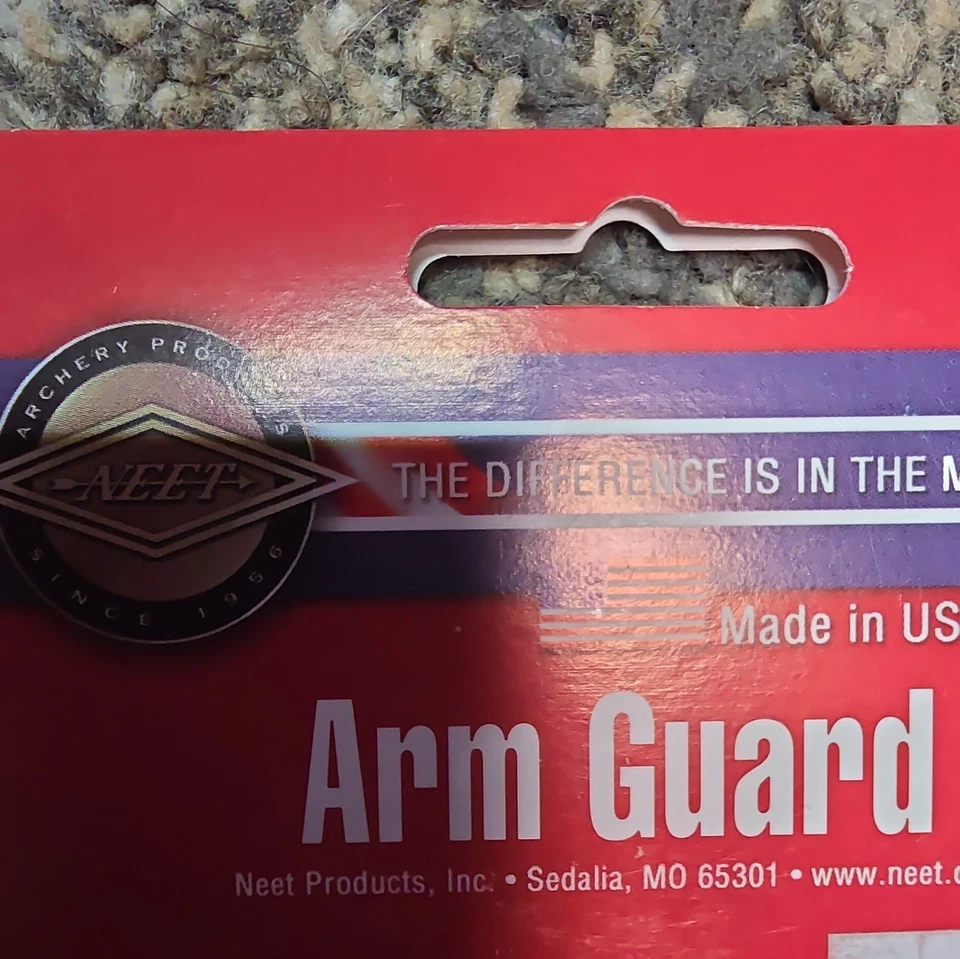 Молодежная вентилируемая защита для рук Neet Archery Products: черный нейлон: эластичные ремни 55201 - Изображение 3 из 4