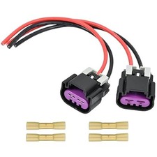 12 Gauge Electric Cooling Fan Pigtail Connector Wiring Harness for Trucks for 13