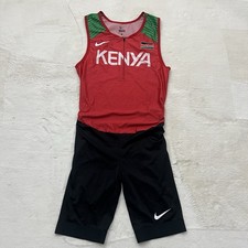 Nike Kenya Pro Elite Track and Field Olympic Speedsuit / Singlet Men's Size S