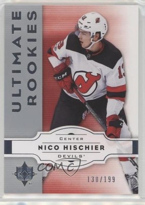 2017-18 Ultimate Collection 2007-08 Retro Rookies 130/199 Nico Hischier RC 0sw9