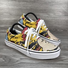 Scarpe da ginnastica uomo Vans x Peanuts epoca taglia 9 UK "The Gang" collezione 2017