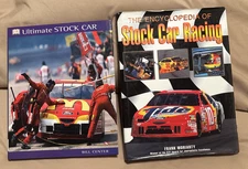 Lot of 2 Stock Car Racing Books - NASCAR - Ultimate Stock Car & Encyclopedia of