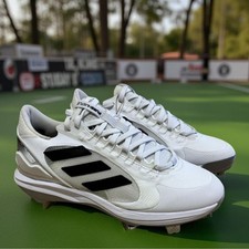 Adidas PureHustle 2 Women  s Softball Cleats Size 7 NWT White Performance Shoes