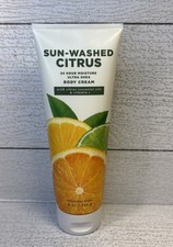 Sun-Washed Citrus BODY CREAM 8oz Tube BATH  BODY WORKS Lotion