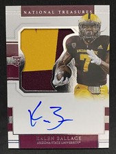 2018 Panini National Treasures Collegiate Kalen Ballage #/99 #143
