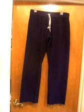 FIGS Dark Purple Pants Scrubs Medium T21003 Technical Collection Nurse Medical M