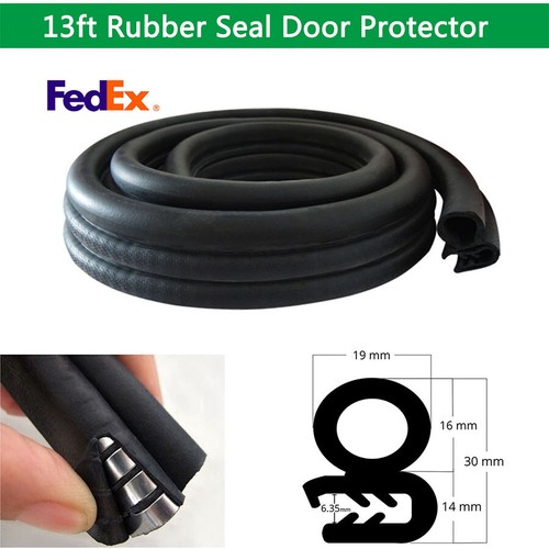 13 Feet Car Door Rubber Strip With Steel Belt Universal Automotive Weatherstrip - Picture 1 of 6