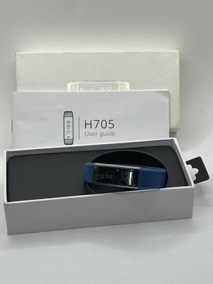 NIB Fitpolo Fitness Tracker Smartwatch RealTime HeartRate Monitor Pedometer Blue