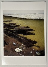 Postcard  - Andrew Wyeth  - Ravens Grove - Philadelphia Museum Of Art - 1985