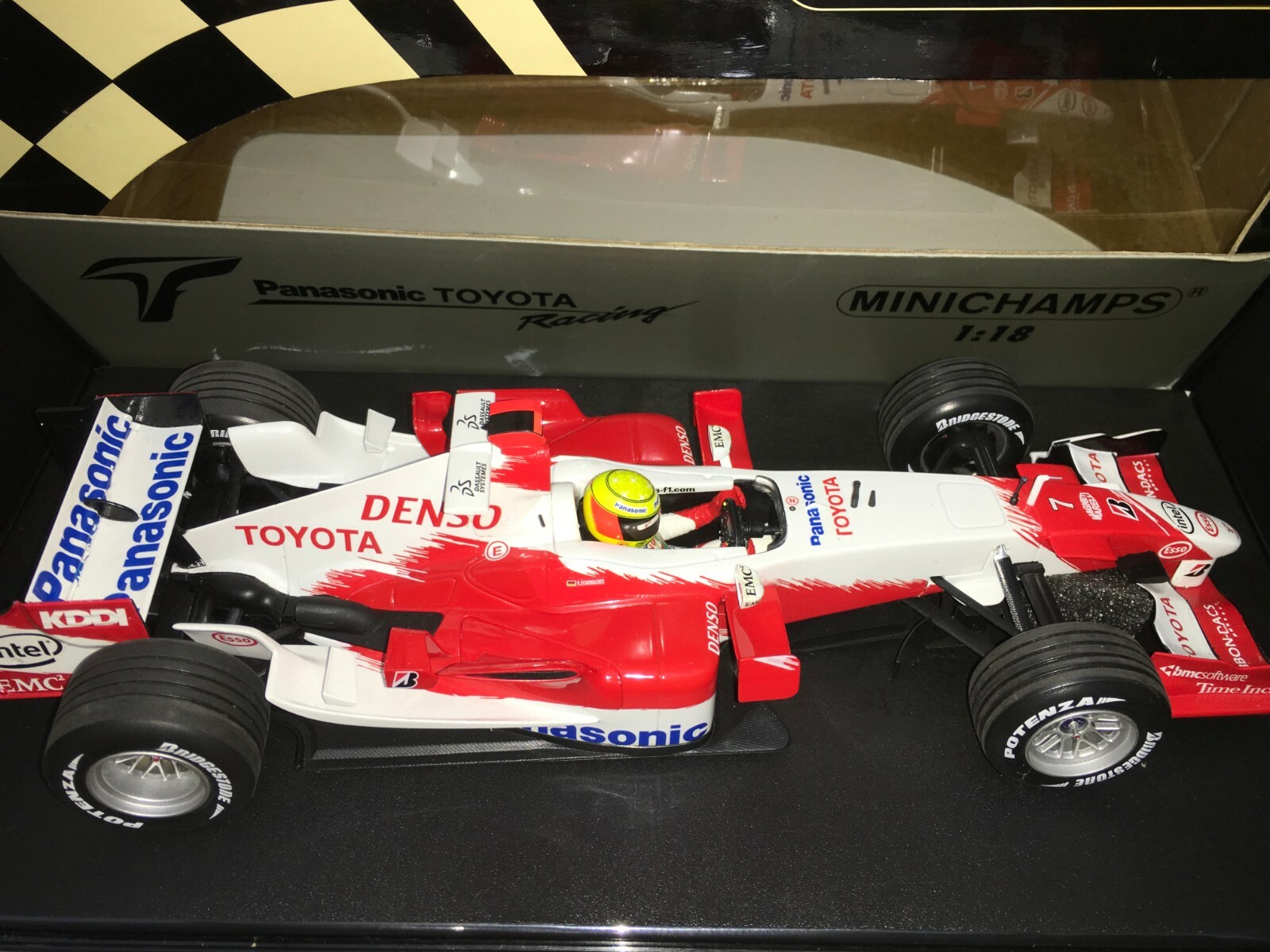 1:18 MINICHAMPS #100060077 Ralf Schumacher Toyota Show Car #7 2006 Ltd Do Magazyn w super specjalnej cenie