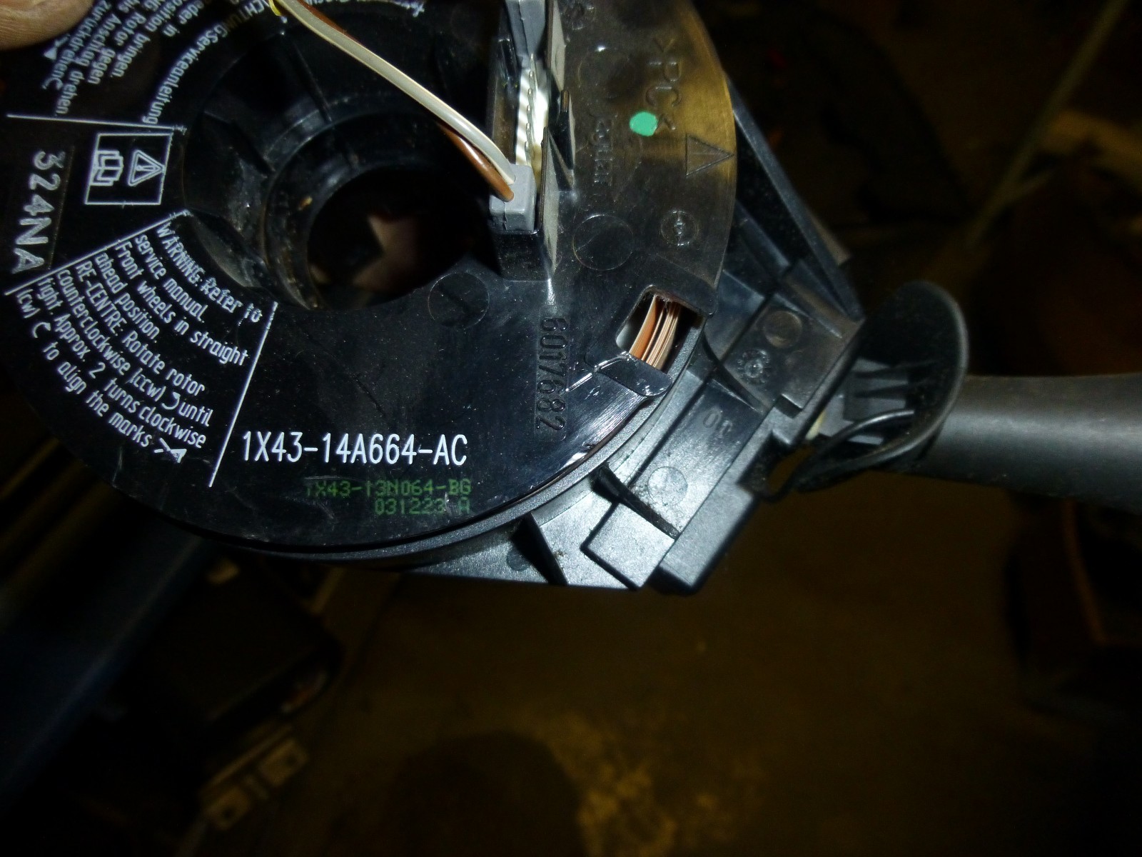 JAGUAR X TYPE 2001 2002 2003 2004 2005 2006 2007 2008 CLOCKSPRING 1X43