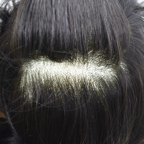 Swiss Lace Mens Toupee Lace Poly Hairpiece Skin PU Around Hair Replacement Wigs - Picture 7 of 70