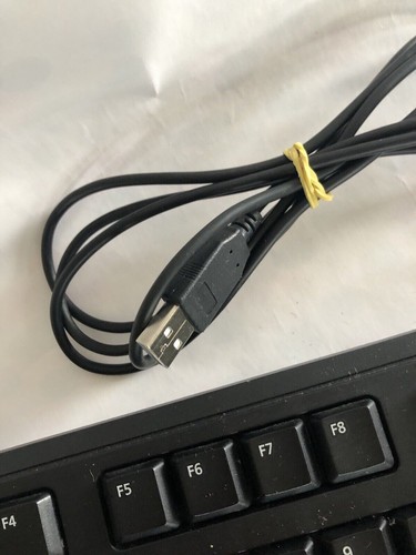Claiver AZERTY Dell KB212-B USB 2.0 - Noir Quietkey French Layout Keyboard OEM - Photo 4/6