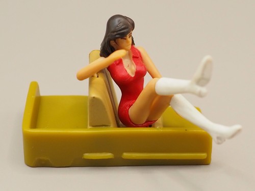 Fujiko Mine Lupin the Third Trading Figure Coca-Cola Anime Japan Q674 - Picture 4 of 6