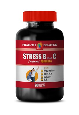 mood boosting prebiotic - STRESS B WITH C - anti aging stress free face 1 BOTTLE