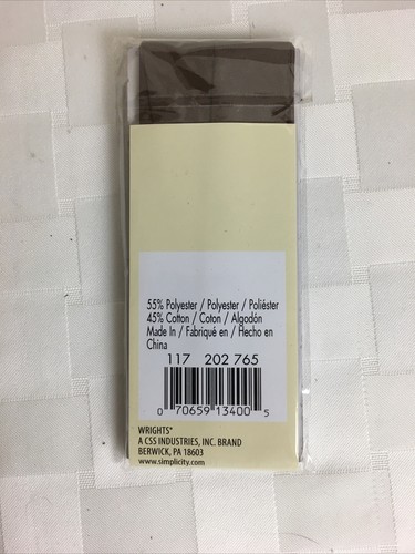 Menge 6 Wrights doppelt gefaltet, breit einzeln & breit doppelt geneigt Band Quilt Bindung - Bild 10 von 11