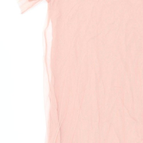 FOREVER 21 Womens Pink Polyester Blend T-Shirt Dress Size M - Picture 12 of 12