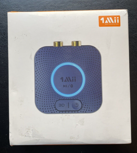1Mii B06HD Bluetooth 5.0 Receiver Wireless Audio Adapter AptX HD w/ 3D Surround