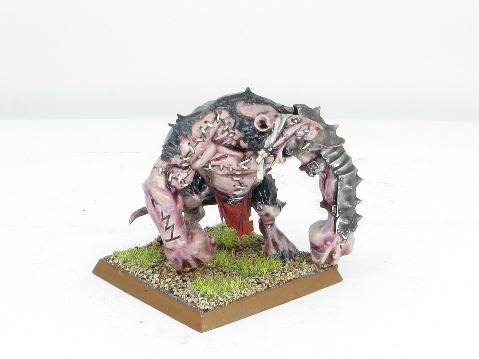 SKAVEN RAT OGRE - Painted Warhammer Age Of Sigmar Clan Moulder Army A SKAVEN RAT OGRE - Painted Warhammer Age Of Sigmar Clan Moulder Army A